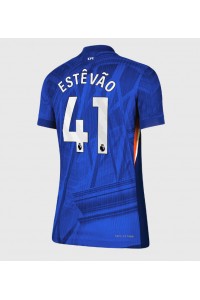 Chelsea Estevao Willian #41 Jalkapallovaatteet Naisten Kotipaita 2025-26 Lyhythihainen